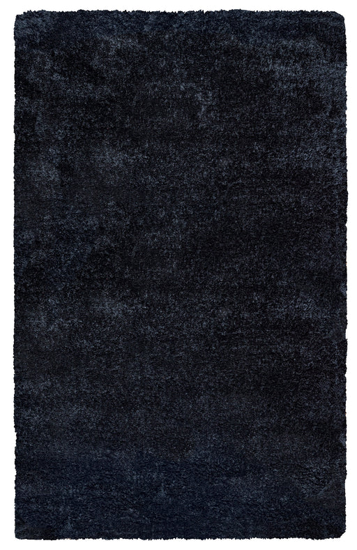 Rizzy Home Commons CO8419 Black Solid Area Rug