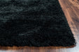 Rizzy Home Commons CO8419 Black Solid Area Rug