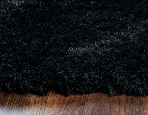 Rizzy Home Commons CO8419 Black Solid Area Rug