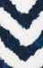 Rizzy Home Commons CO9495 Navy Chevron Area Rug