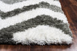 Rizzy Home Commons CO9536 Gray Chevron Area Rug