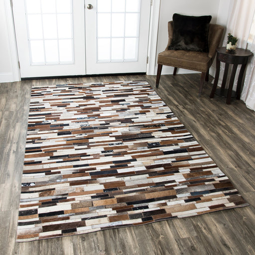 Rizzy Home Cumberland Pass CP9329 Multi-Colored Blocks/Animal Area Rug