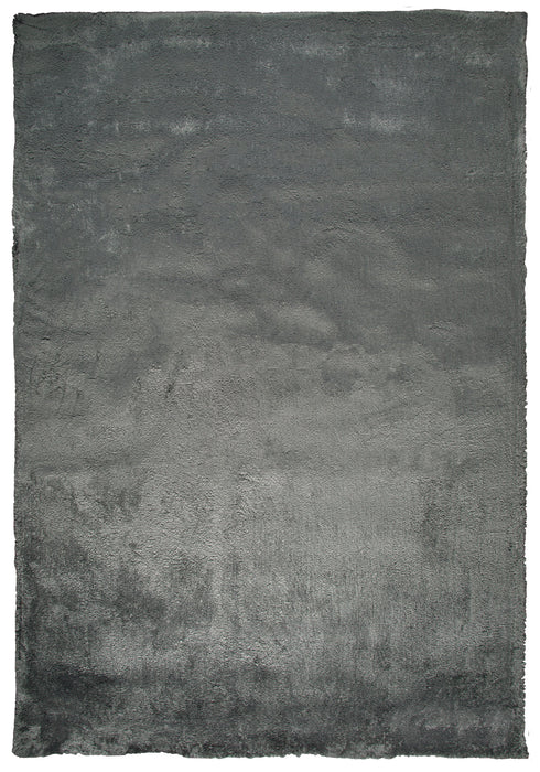 Rizzy Home Calgary CR690A Dark Gray Solid Area Rug