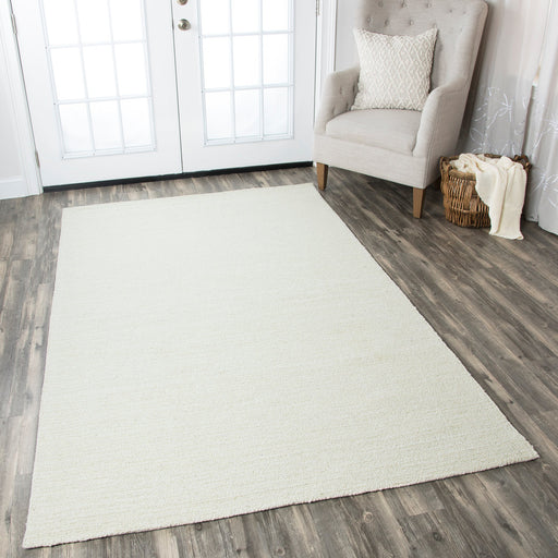 Rizzy Home Country CT1357 Off White Solid Area Rug