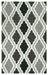 Rizzy Home Country CT2594 Black/Grey Trellis Area Rug