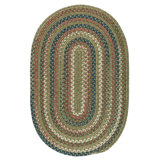 Colonial Mills Cedar Cove CV69 Olive Traditional Area Rug