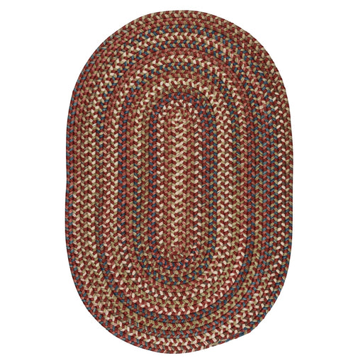 Colonial Mills Cedar Cove CV79 Rust Traditional Area Rug