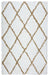 Rizzy Home Connex CX003A White Diamond Area Rug