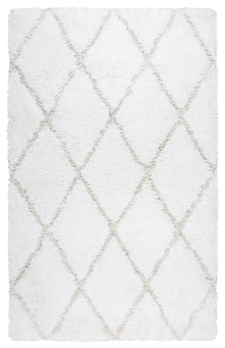 Rizzy Home Connex CX088A Ivory Diamond Area Rug