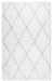 Rizzy Home Connex CX088A Ivory Diamond Area Rug