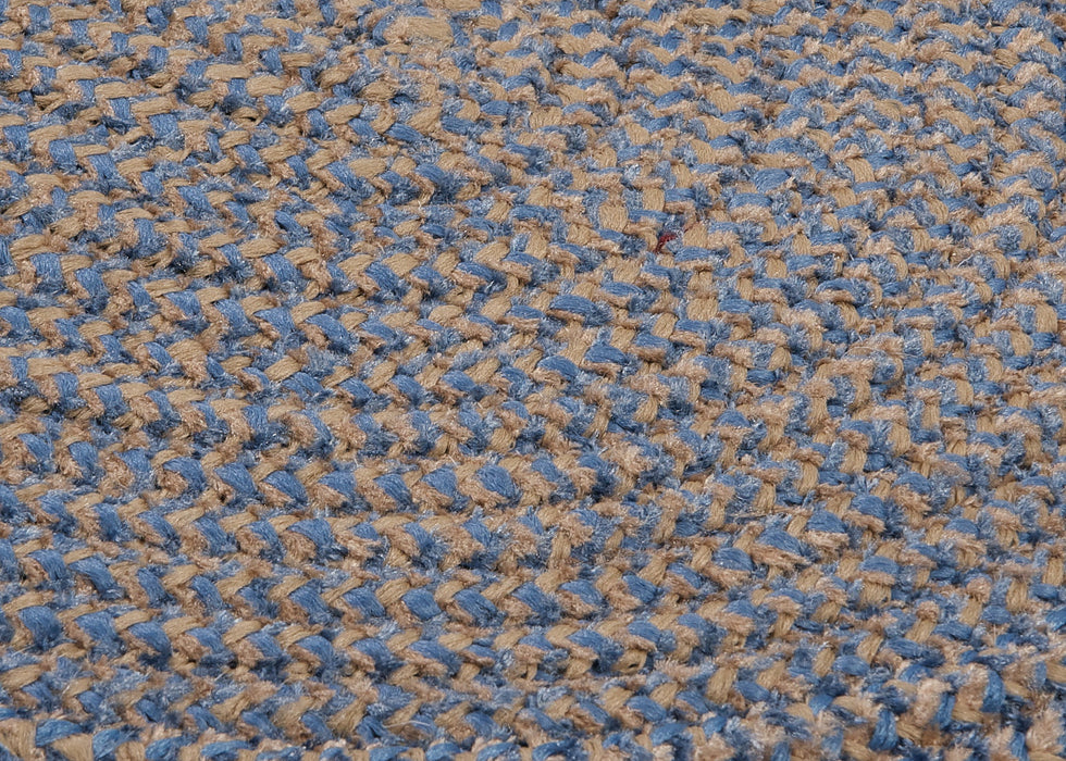 Colonial Mills Softex Check CX25 Blue Ice Check Traditional Area Rug