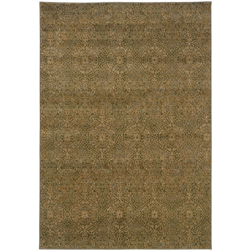 Oriental Weavers Casablanca Beige/Blue Floral 4441C Area Rug