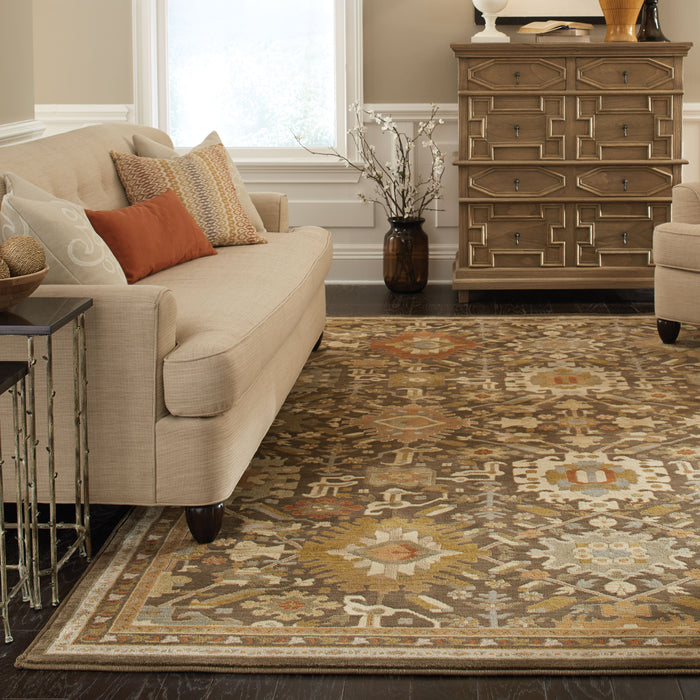Oriental Weavers Casablanca Brown/Multi Oriental 4444A Area Rug