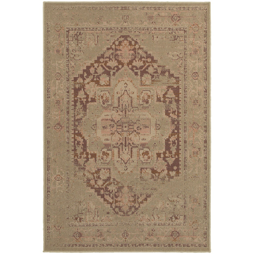 Oriental Weavers Chloe Tan/Pink Oriental 4694K Area Rug