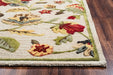 Rizzy Home Dimensions DI1159 Khaki Floral Area Rug