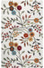 Rizzy Home Dimensions DI1466 Ivory Floral Area Rug