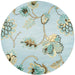 Rizzy Home Dimensions DI1615 Blue Floral Area Rug