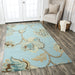 Rizzy Home Dimensions DI1615 Blue Floral Area Rug