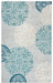 Rizzy Home Dimensions DI2241 Blue Medallion Area Rug