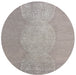 Rizzy Home Dimensions DI2455 Taupe Medallion Area Rug