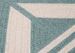 Colonial Mills Sedona ED49 Teal Modern Area Rug
