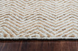 Rizzy Home Ellington EG9035 Natual Chevron Area Rug