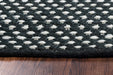 Rizzy Home Ellington EG9038 Black Pattern Area Rug