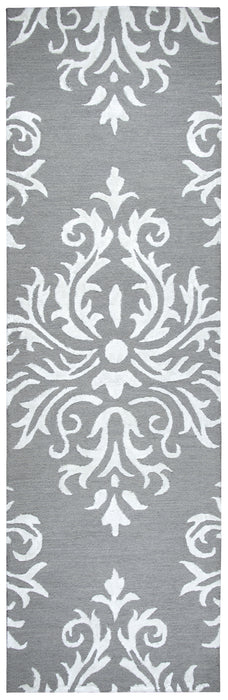 Rizzy Home Eden Harbor EH133A Heayher Gray Ornamental Area Rug