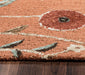 Rizzy Home Eden Harbor EH8637 Orange Floral Area Rug