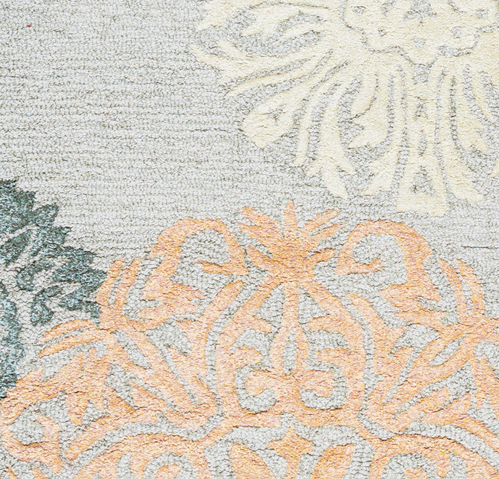 Rizzy Home Eden Harbor EH8638 Peach/Orange Medallion Area Rug