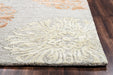 Rizzy Home Eden Harbor EH8638 Peach/Orange Medallion Area Rug