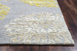 Rizzy Home Eden Harbor EH8639 Yellow Medallion Area Rug