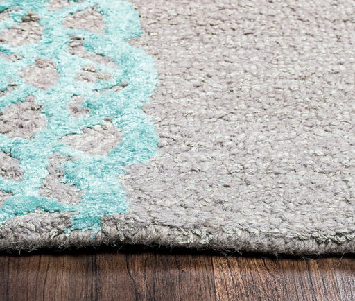 Rizzy Home Eden Harbor EH8881 Multi-Colored Medallion Area Rug