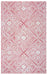 Rizzy Home Eden Harbor EH8892 Pink Trellis Area Rug
