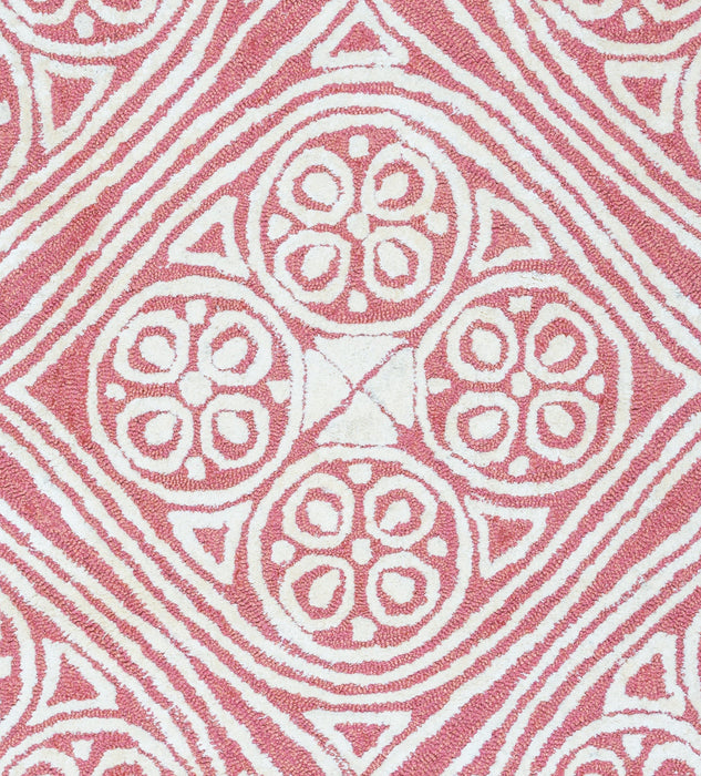 Rizzy Home Eden Harbor EH8892 Pink Trellis Area Rug