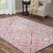 Rizzy Home Eden Harbor EH8892 Pink Trellis Area Rug