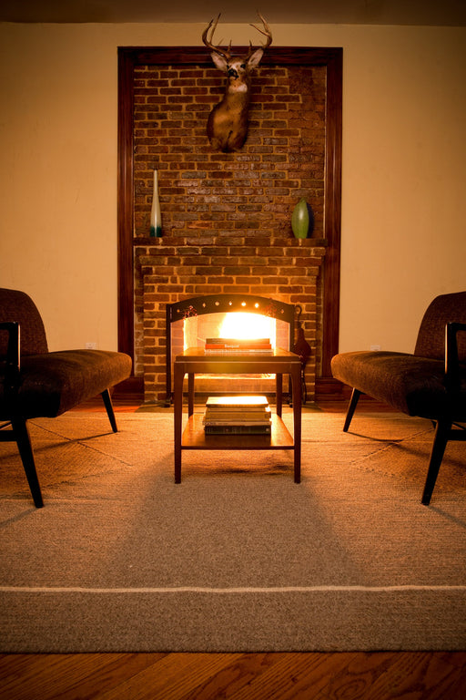 Colonial Mills Shear Natural EN32 Rockport Gray Modern Area Rug