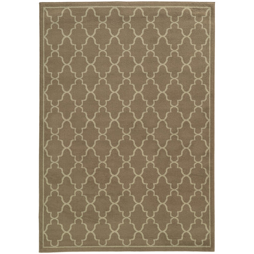 Oriental Weavers Ella Grey/Beige Geometric 5186C Area Rug