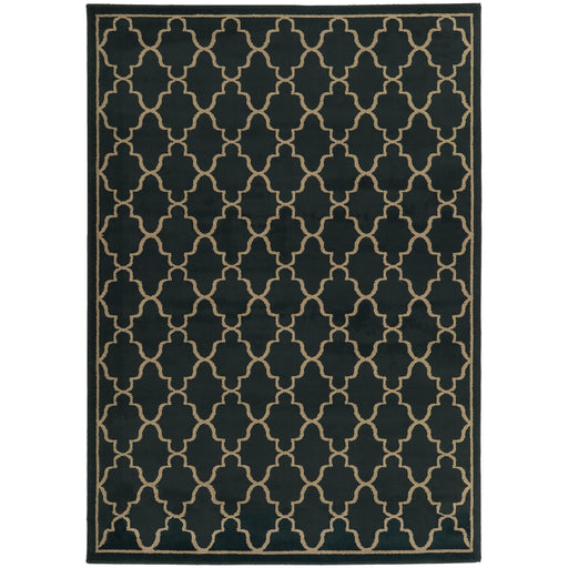 Oriental Weavers Ella Navy/Light Grey Geometric 5186I Area Rug