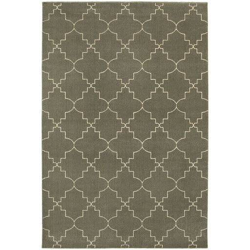 Oriental Weavers Ellerson Grey/Ivory Lattice 5994D Area Rug
