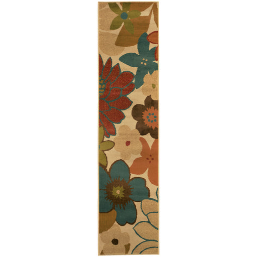 Oriental Weavers Emerson Ivory/Gold Floral 2040A Area Rug