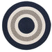Colonial Mills Flowers Bay FB52 Navy Indoor/Outdoor Area Rug