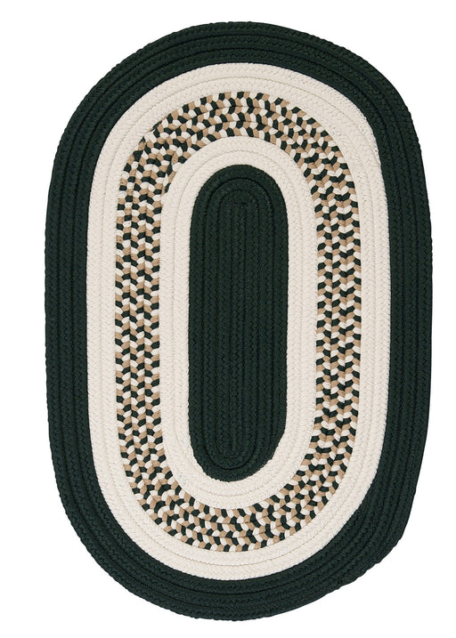 Colonial Mills Flowers Bay FB62 Dark Green Indoor/Outdoor Area Rug