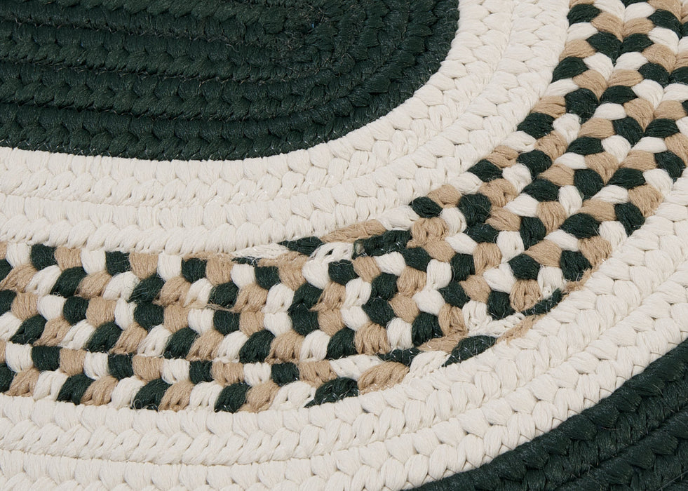 Colonial Mills Flowers Bay FB62 Dark Green Indoor/Outdoor Area Rug