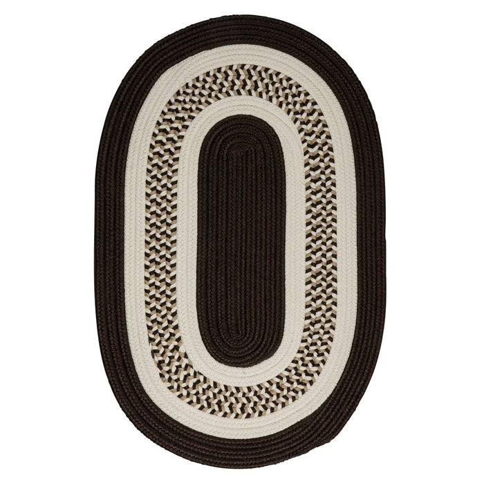 Colonial Mills Flowers Bay FB81 Brown Indoor/Outdoor Area Rug