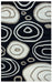 Rizzy Home Fusion FN0071 Black Abstract Area Rug