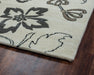 Rizzy Home Fusion FN0573 Off White Floral Area Rug