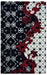 Rizzy Home Fusion FN1447 Black Ornamental Area Rug