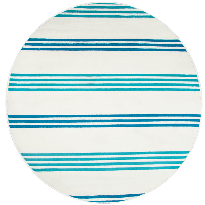 Rizzy Home Glendale GD5903 Blue/Navy Stripe Area Rug