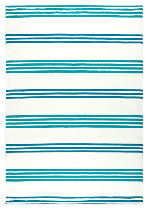 Rizzy Home Glendale GD5903 Blue/Navy Stripe Area Rug